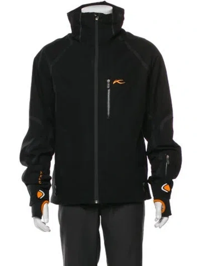 Pre-owned Kjus Windbreaker In Black