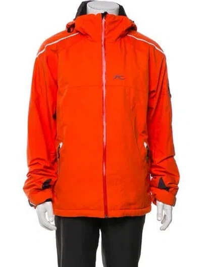 Pre-owned Kjus Windbreaker In Orange