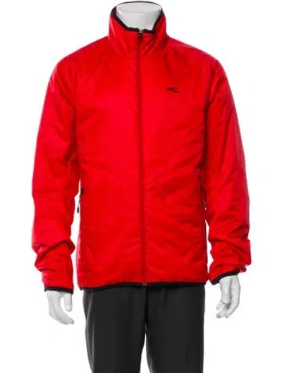 Pre-owned Kjus Windbreaker In Red