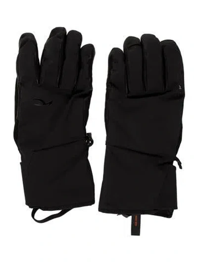 Pre-owned Kjus Winter Gloves In Black