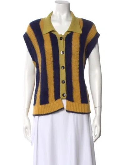 Pre-owned Kkco Alpaca Striped Sweater In Multi