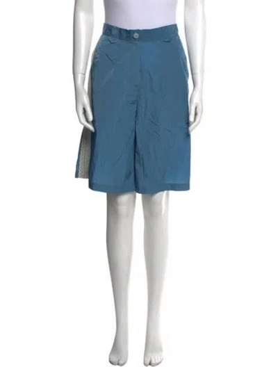 Pre-owned Kkco Knee-length Shorts In Blue