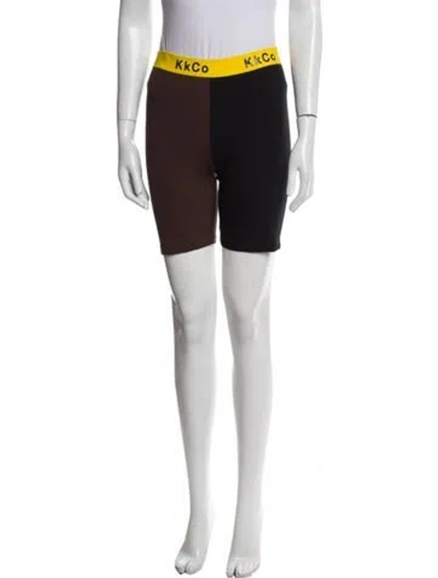 Pre-owned Kkco Mini Shorts In Brown
