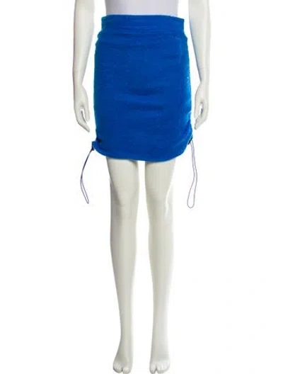 Pre-owned Kkco Mini Skirt In Blue