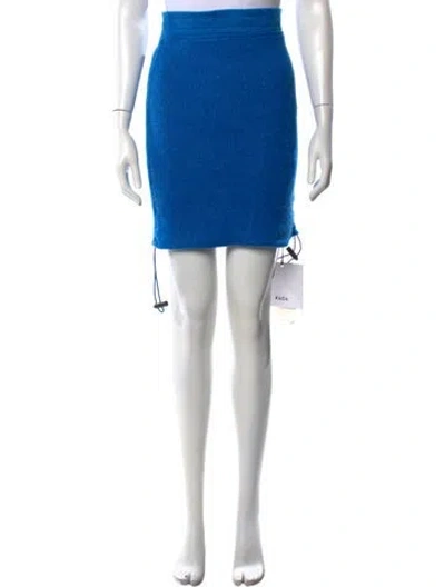 Pre-owned Kkco Mini Skirt In Blue
