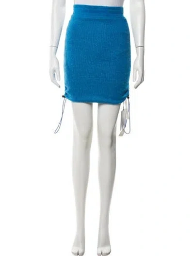 Pre-owned Kkco Mini Skirt In Blue