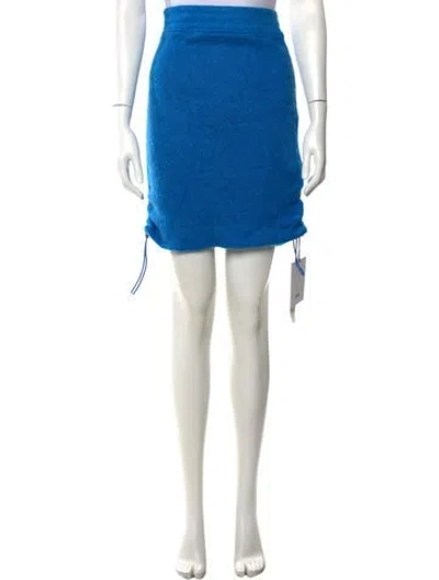 Pre-owned Kkco Mini Skirt W/ Tags In Blue