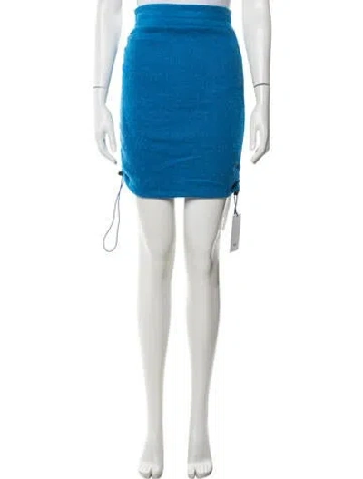 Pre-owned Kkco Mini Skirt W/ Tags In Blue