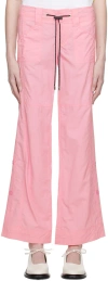 Kkco Pink Roll Up Trousers In Ballet Pink