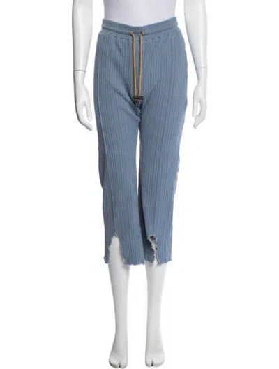 Pre-owned Kkco Straight Leg Pants In Blue