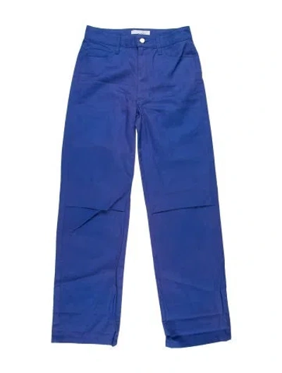 Pre-owned Kkco Straight Leg Pants W/ Tags In Blue
