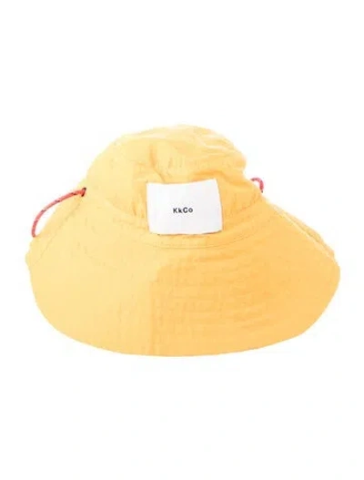 Pre-owned Kkco Sun Hat In Yellow