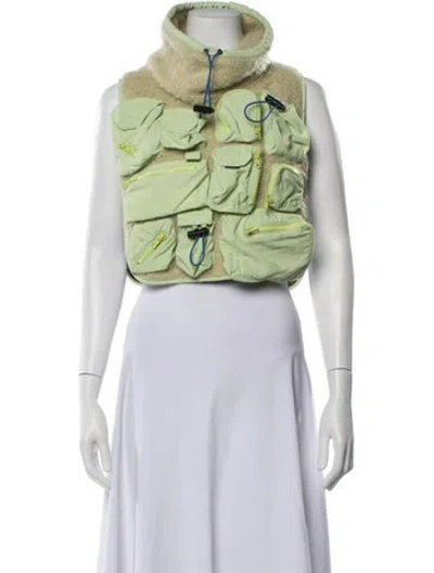 Pre-owned Kkco Vest In Green