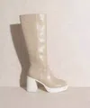 Kke Originals Women's Juniper High Boots In Beige In Beige