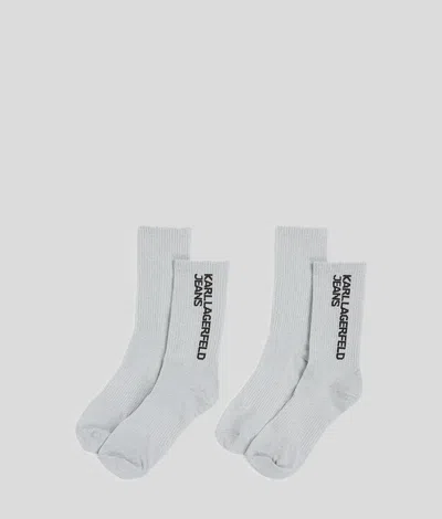 Kl Jeans 2-pack In Gray