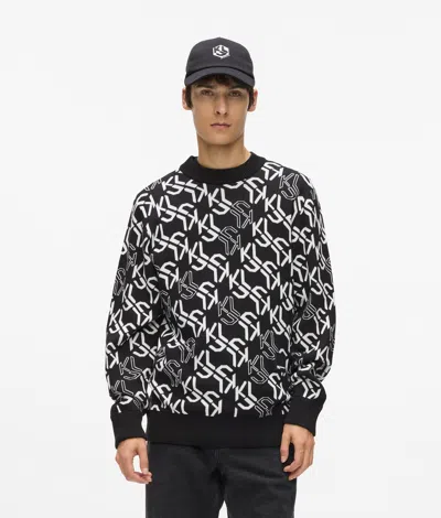 Kl Jeans All-over Monogram Sweater