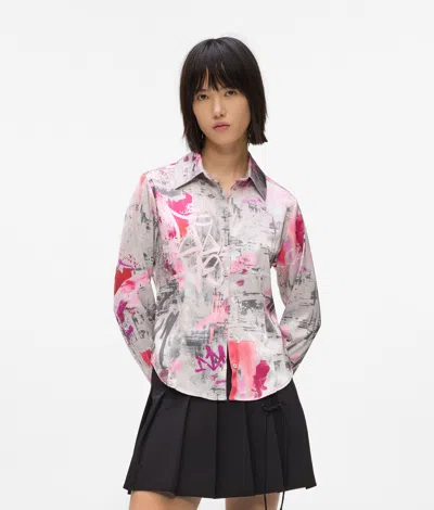 Kl Jeans All-over Paint Shirt