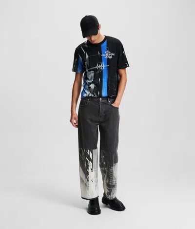 Kl Jeans Baggy Tokyo-print Jeans