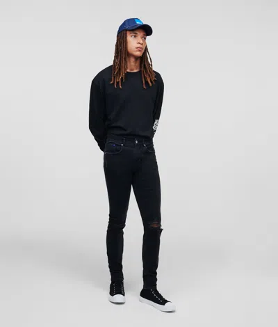 Kl Jeans Black Skinny Jeans