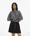 Kl Jeans Boxy Checked Blouse