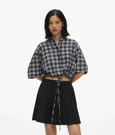 Kl Jeans Boxy Checked Blouse