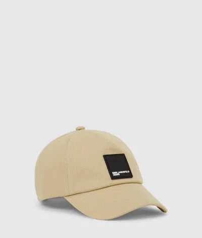 Kl Jeans Casquette Avec Logo In Neutral