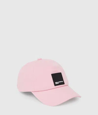 Kl Jeans Casquette Avec Logo In Pink