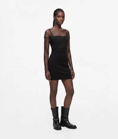 Kl Jeans Chainmail Mesh Dress