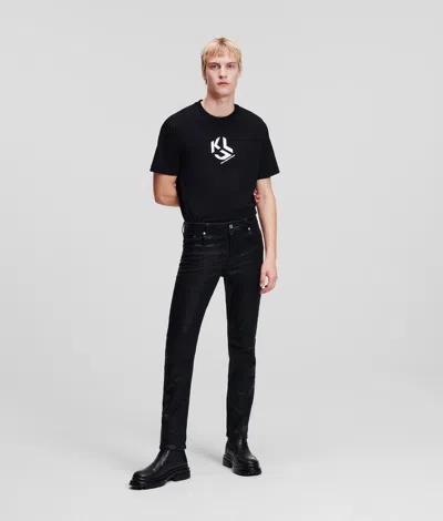 Kl Jeans Coated Slim Jeans