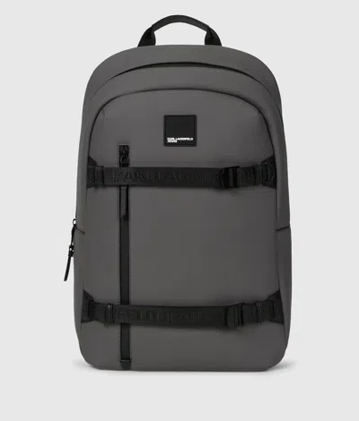 Kl Jeans Coated Technical-leather Backpack