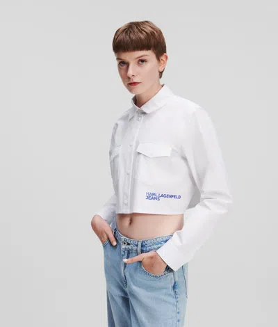 Kl Jeans Cropped Shirt