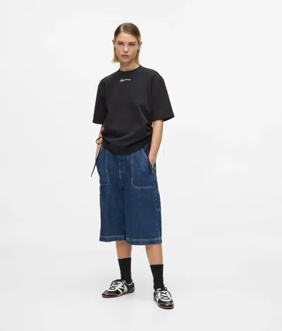 Kl Jeans Denim Bermuda Shorts In Blue