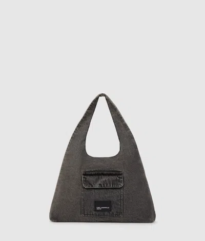 Kl Jeans Denim Hobo Shopper