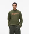 Kl Jeans Eclipse Logo Sweatshirt In Green