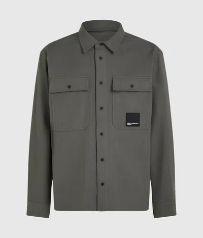 Kl Jeans Flannel Cotton Overshirt