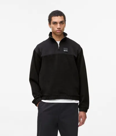 Kl Jeans Fleece Half-zip Sweatshirt