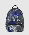 Kl Jeans Graffiti Print Backpack