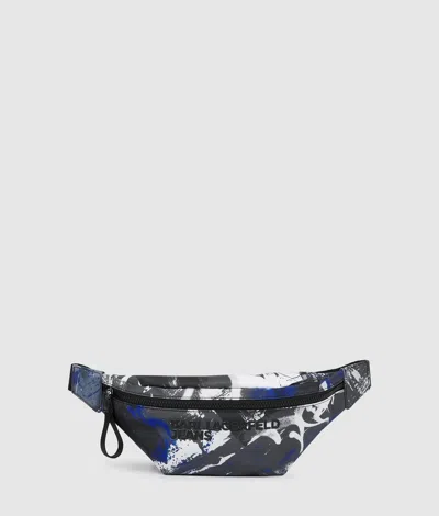 Kl Jeans Graffiti Print Belt Bag