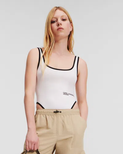 Kl Jeans High-cut Bodysuit