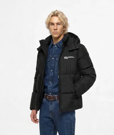 Kl Jeans Hooded Puffer Jacket
