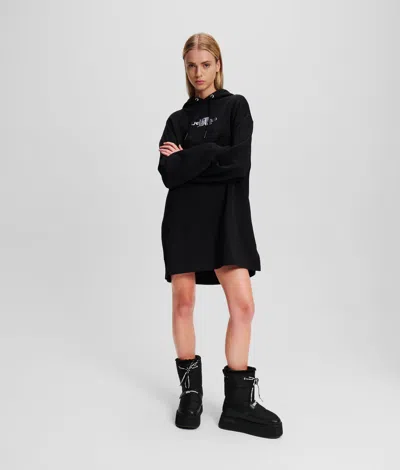 Kl Jeans Hoodie Sweat Dress