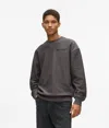Kl Jeans Inside-out Sweatshirt In Metallic