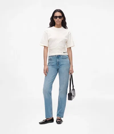 Kl Jeans Jean Droit Taille Haute In Blue