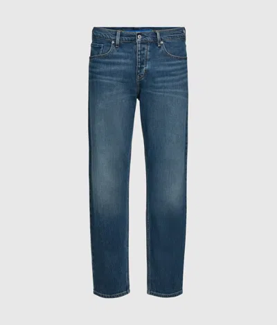 Kl Jeans Jeans Fuselé Bleu Délavé In Visuel Bleu Foncé