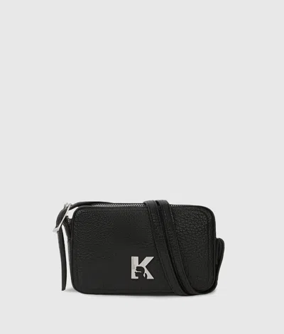 Kl Jeans K Logo Camera Bag In Black