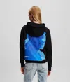 Kl Jeans Karl Print Hoodie