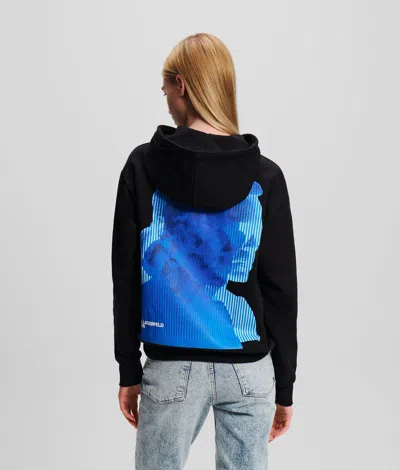 Kl Jeans Karl Print Hoodie