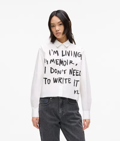 Kl Jeans Karl Quote Shirt