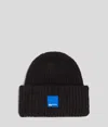 Shop Kl Jeans Klj Box Logo Beanie