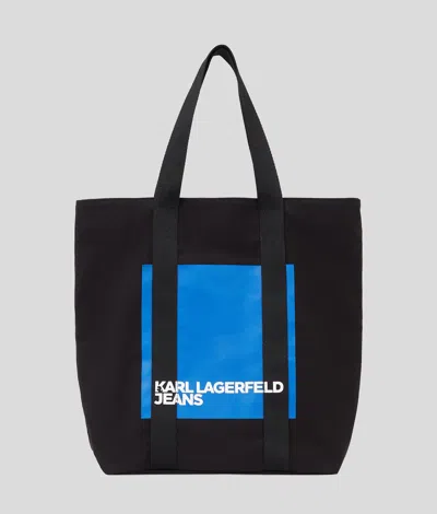 Kl Jeans Klj Box Logo Canvas Shopper